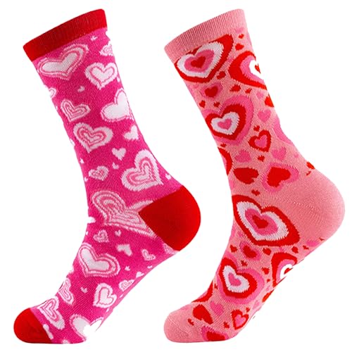 Image of Buffalo-Plaid-Cotton-Socks - Check Crew Socks Hiking Casual Warm Socks 2-pairs Fit for women