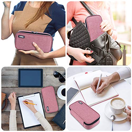 Image of Chelory Big Capacity Pencil Case Large Pencil Bag Pouch Pen Case Pencil Marker Holder Stationery Storage Makeup Bag for Office Supplies Adults