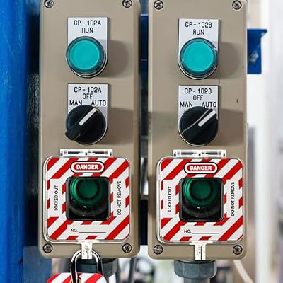 2 Pack Emergency Stop Button Cover, Plastic Switch Cover Protector, Emergency Stop Protection Cover, Transparent Push Button Switch Cover, Toggle Switch Push Button Switch Lockout Cover