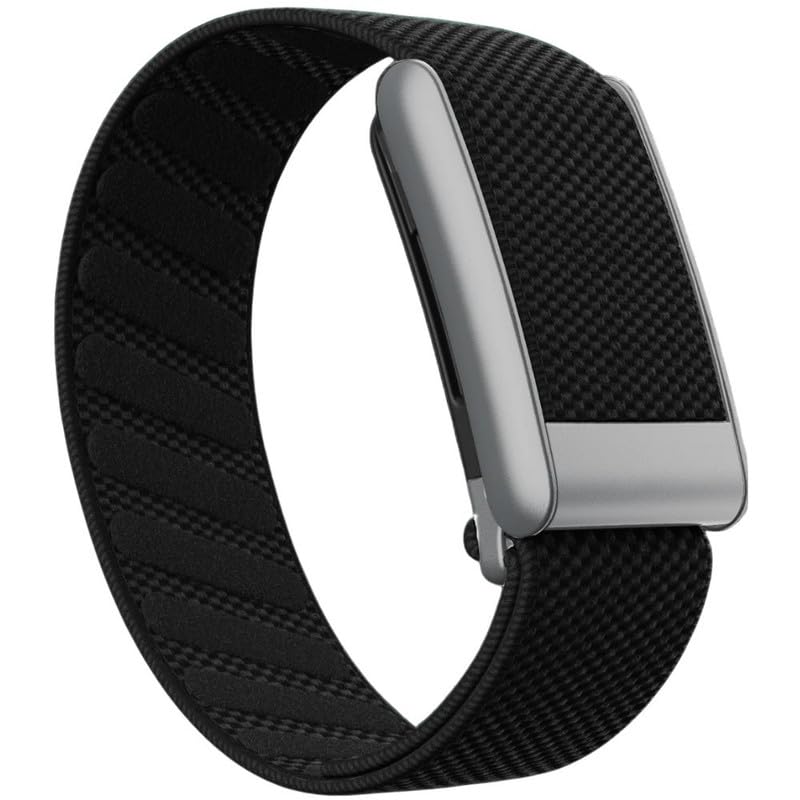 Image of Nylon Wristband Suitable for Whoop 5.0 /MG | Stretch Sports Loop Strap with Metal Frame Connector