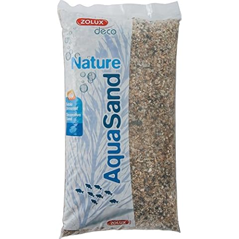 Zolux Kies Natur für Aquarium Quartz gelb Cover