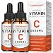 Produktbild Liposomales Vitamin C Flüssig 2000 mg, 2 Flaschen, Hochdosiert Ascorbinsäure, Maximale Absorption Vit C Tropfen, Vegan