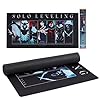 Culture Fly Large Gaming Mouse Pad (31" x 15") - Solo Leveling Extended XL Computer Desk Mat, Cool Anime Keyboard Deskmat, Big Desktop Deskpad for Gamer, Long Oversized PC Mousepad for Laptop
