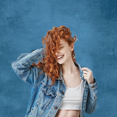 Fondo Vintage Azul 5x7ft para Fotografía miniatura 3