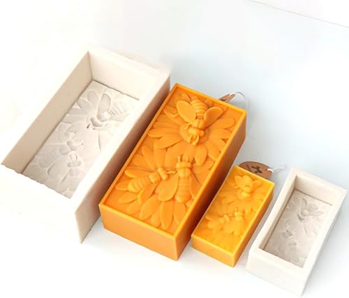 Miniatura 6 de Molde de silicona para velas de abejorros y abejorros, para jabón, cera de soja, resina epoxi, bricolaje, manualidades, fiesta, cena, decoración del