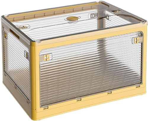 Cubes de rangement en plastique transparent et boîtes pliables pour placard