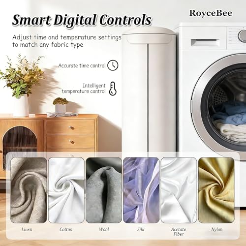 Image of Automatic Ironing Machine 3.0, 3-in-1 Clothing Steamer & Hands-Free Hot Air Dryer for Shirts, Pants & Shoes, Gentle on All Fabrics, Smart Timer & Auto Shut-Off - for Home & Dorm