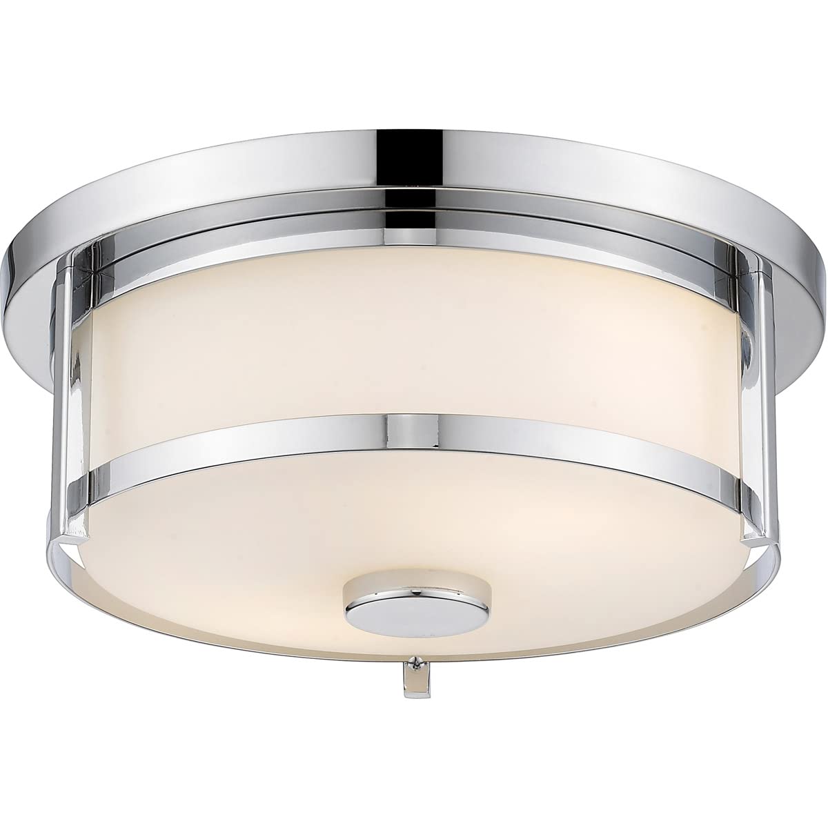 Z-Lite 465F11-CH 2 Light Flush Mount, Chrome