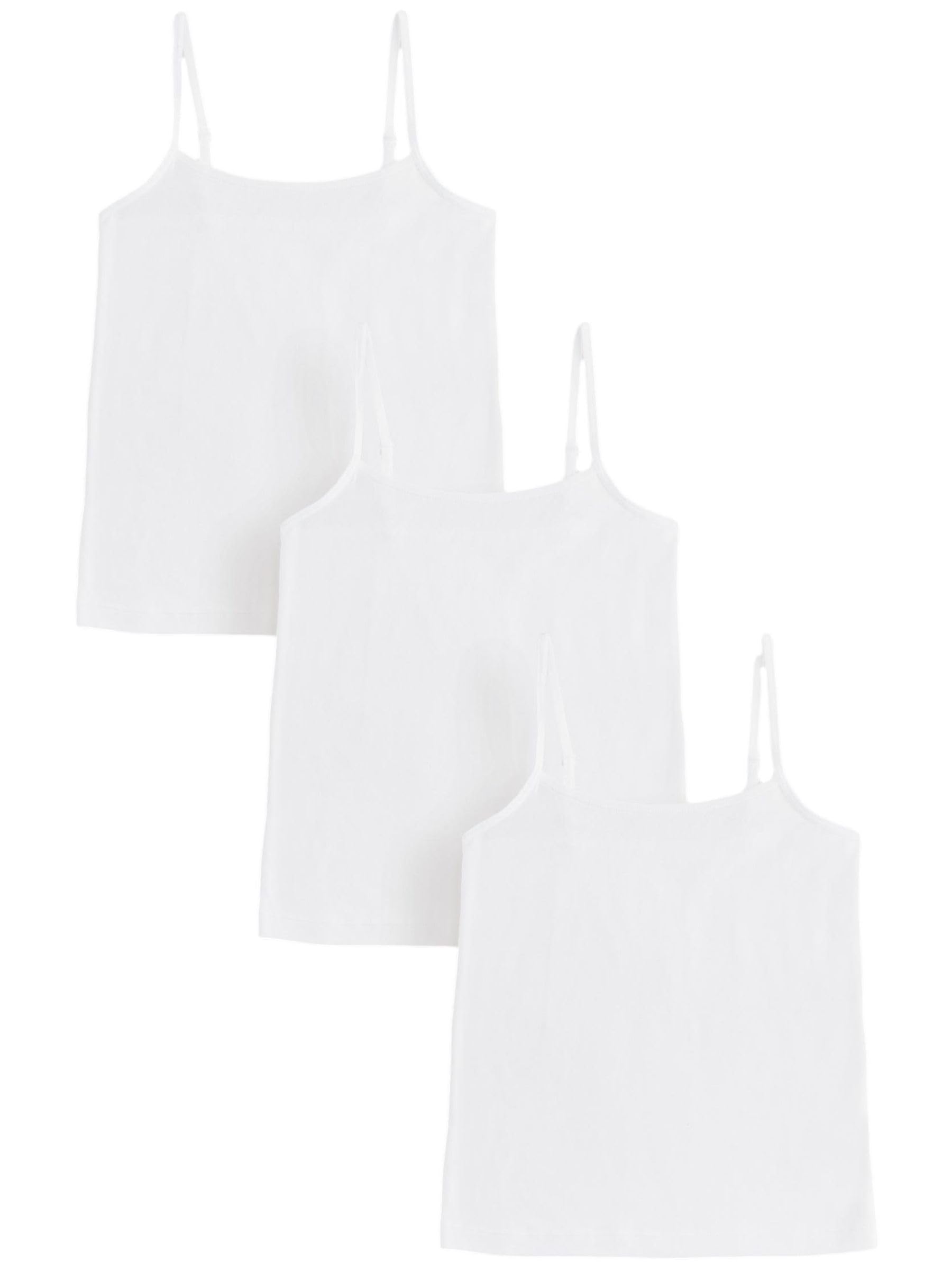 NEXT Mädchen Spitzen-Trägertops, 3er-Pack