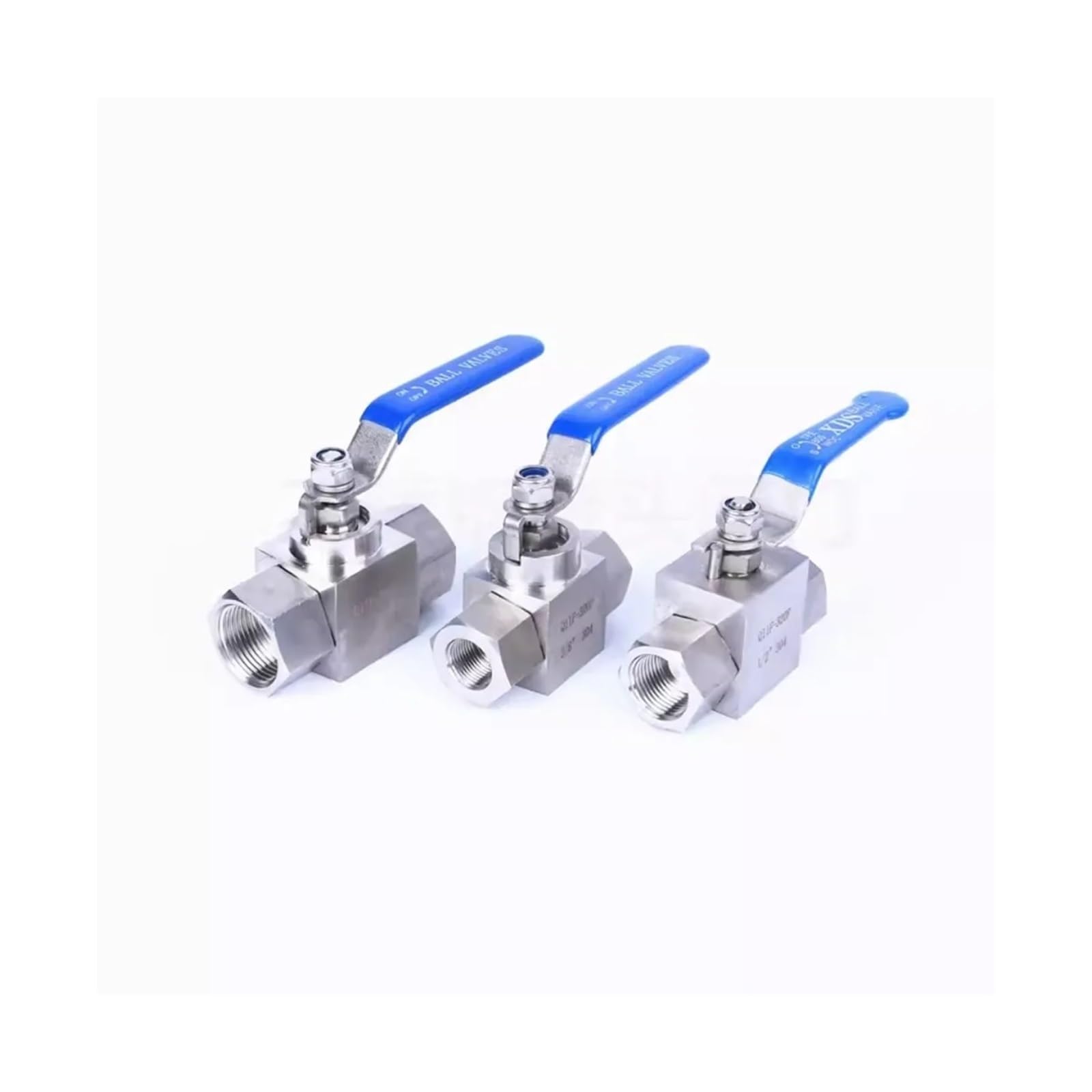 1 valvola a sfera di intercettazione femmina in acciaio inossidabile 304 da 1/4", 3/8", 1/2", 3/4", 1"(3/8 Inch)