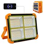 Portable Rechargeable Work Light for Emergency with 12000mAh Battery 100W