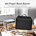 Dust Cover Compatible with Typhur Sync Countertop Smart Toaster Oven Air Fryer Combo,Heavy Duty Nylon Waterproof Covers Case for CHEF iQ MiniOven Countertop Convection Oven,Black