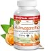 Organic Ashwagandha Capsules with Black Pepper - 1950mg Maximum Strength - Stress Relief and Anti Anxiety, Thyroid Adrenal Support, Mood Pure Root Powder Extract Supplements - Extra Strength 90 Pills