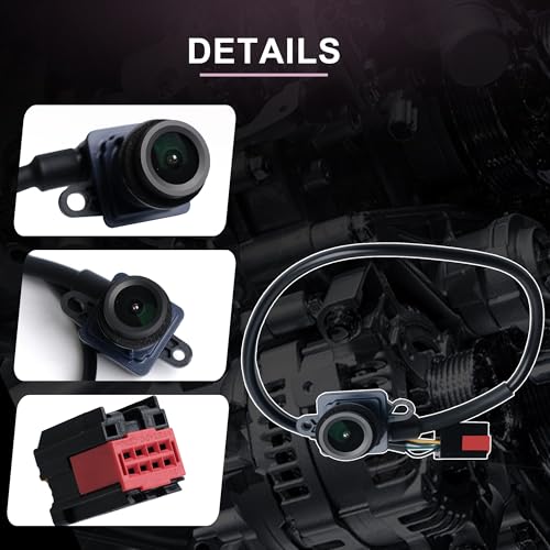 Image of Rear View Backup Reverse Camera fit for Chrysler 300 2011 2012 2013 2014 11 12 13 14, fit for Dodge Charger 2011-2014, 56054058AG, 56054058AD, 56054058AE, Parking Back Up Assist Camera