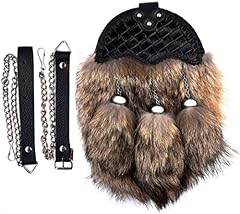 Coyote Fur With Leather Cantle