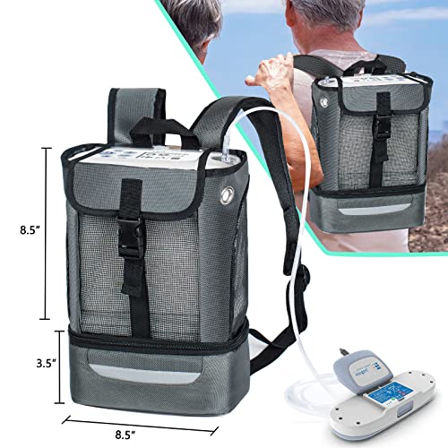 Image of BAGSFY Upgraded Oxygen Concentrator Backpack for Inogen One G5, G3, Lightweight Machine Carrying Bag for Inogen One G5 Accessories and Battery.