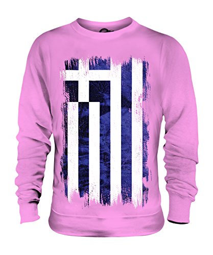 Sweat-shirt Grèce motif grunge Candymix aux finitions soignées pour homme et femme