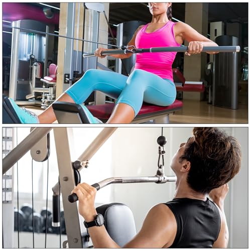 PATIKIL Tope de Bola de Cable, 5 Piezas de Accesorios de Máquina de Gimnasio para Cable de 5mm Equipo de Fitness Piezas de Repuesto de Unión de Cuerda de Alambre, Plata - imagen 6