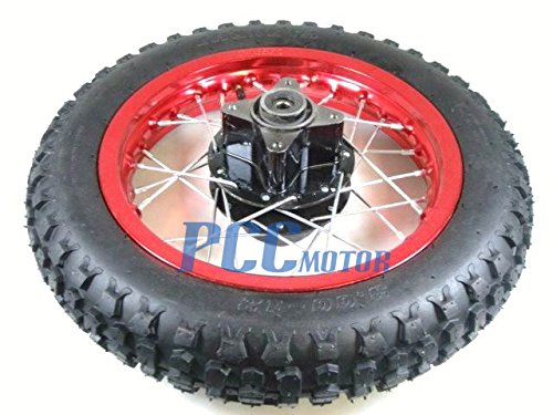 PCC MOTOR 10\" 2.5 X 10\" RED REAR RIM WHEEL SDG COOLSTER 107 125cc PIT BIKE WM10R
