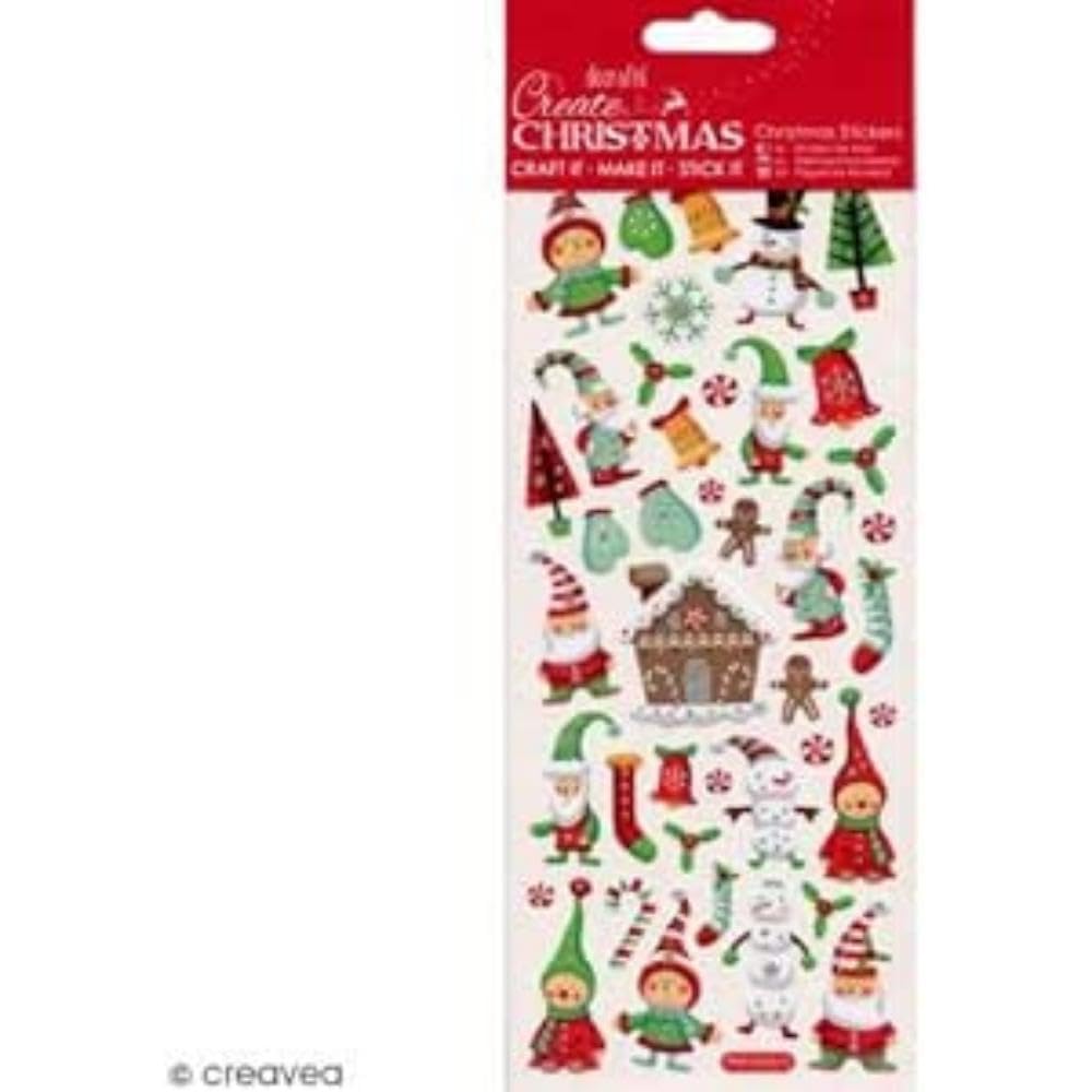 Papermania Multi Create Christmas Stickers, One Size