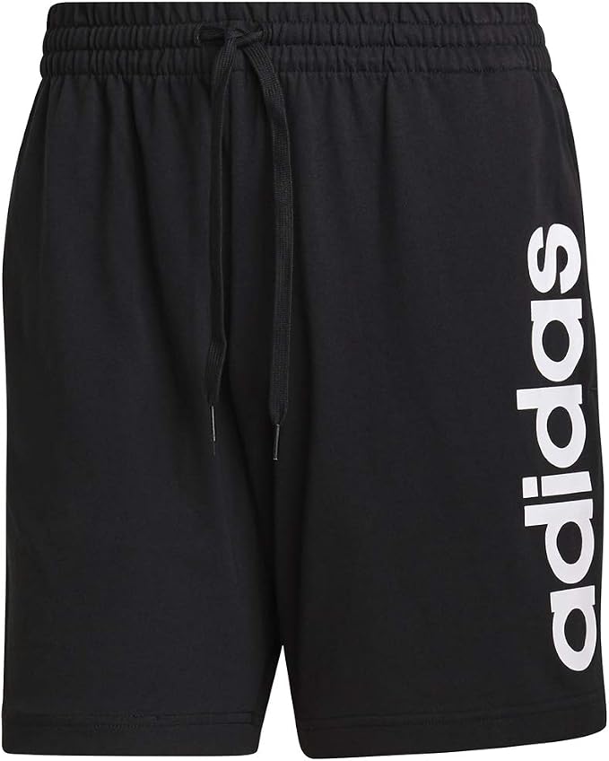 adidas AEROREADY Essentials Linear Logo Shorts - Black | adidas Thailand
