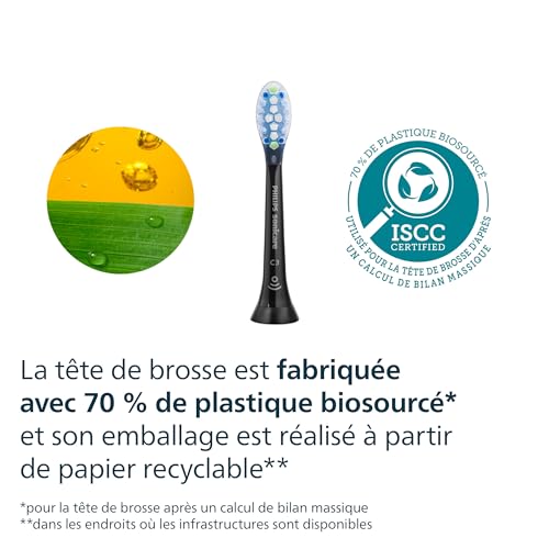 Brossette dentaire Sonicare lot de 2 HX904288 Premium Plaque Defence C3 - vue 10