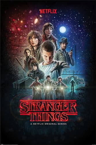 Close Up Póster Stranger Things - A Netflix Original Series