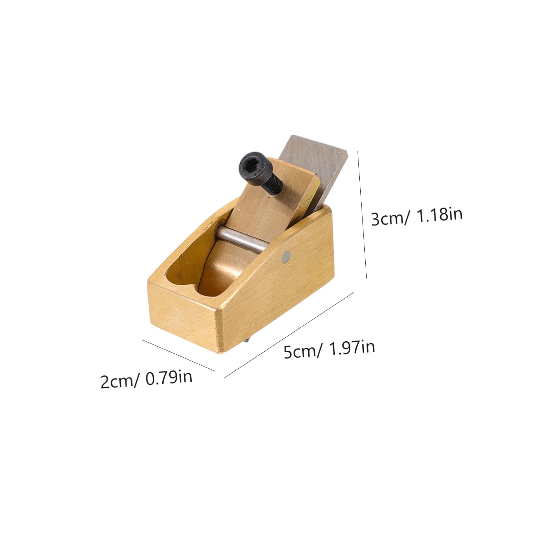 BESPORTBLE Pialla Manuale per Liuteria per Viola e Strumenti Musicali in Legno, Facile da Usare, Realizzata in Ottone e Acciaio, per Lavorazioni Artigianali