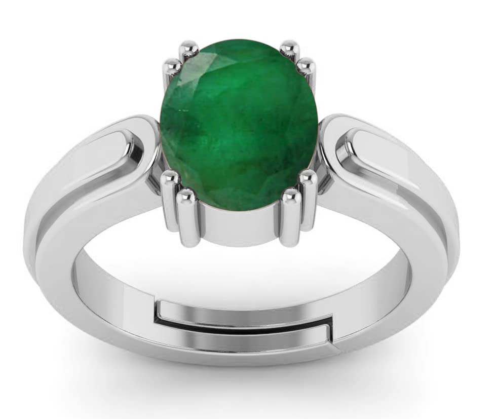 Amazon | RRVGEM エメラルドリング 12.25カラット 天然エメラルド