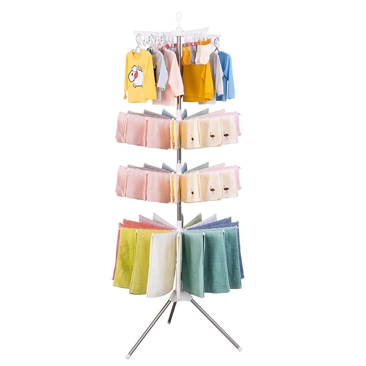 Karmio Clothes Drying Rack Folding Indoor Clothes Drying Laundry