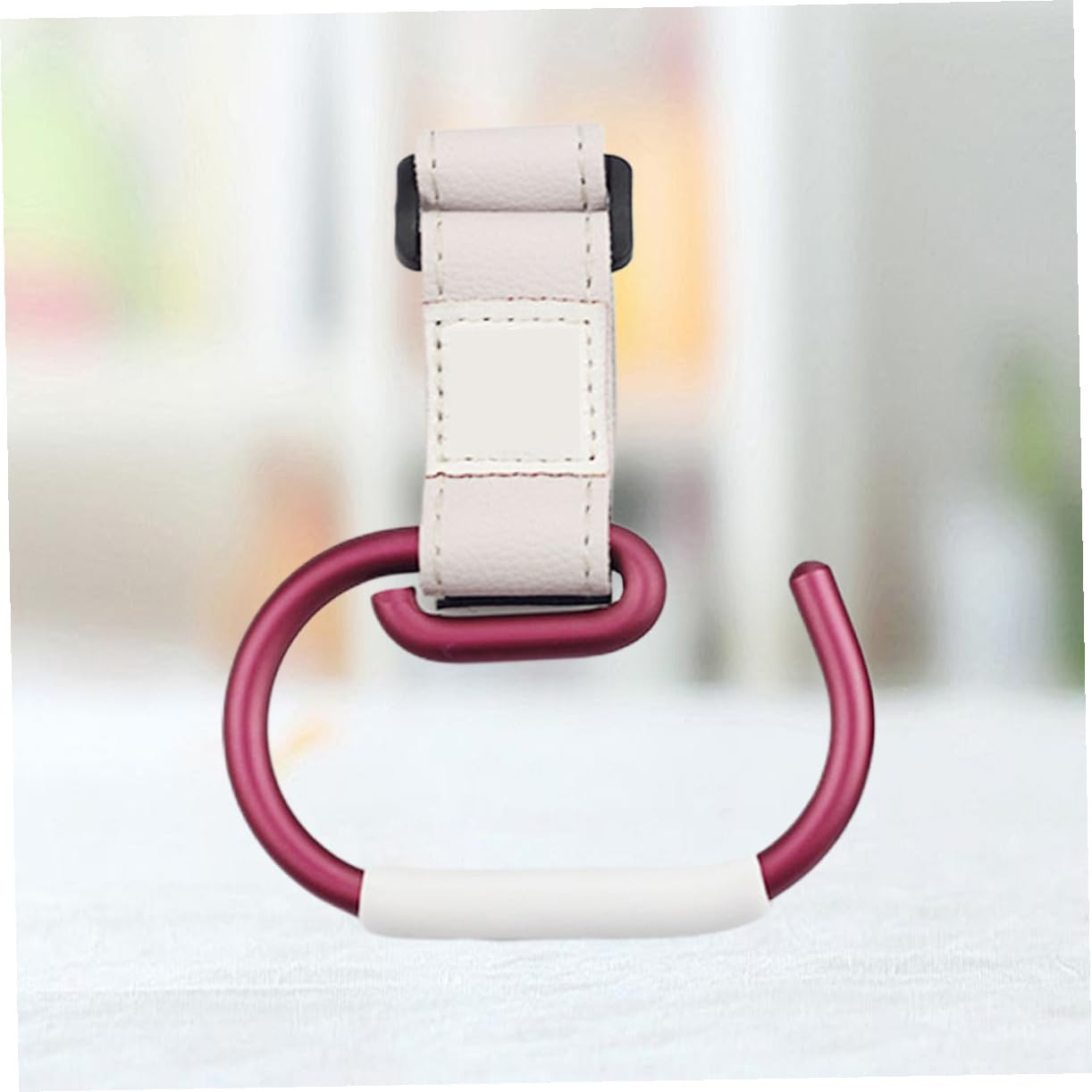 KOMBIUDA Stroller Clip Hanger Stroller Accessory Diaper Bag Hooks for Shopping Car Buggy Carriage Organizer