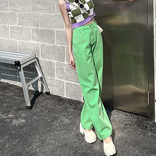 Women's High Waisted Straight Wide Leg Loose Fit Baggy Boyfriend Jeans Y2K Denim Pants for Teen Girl3