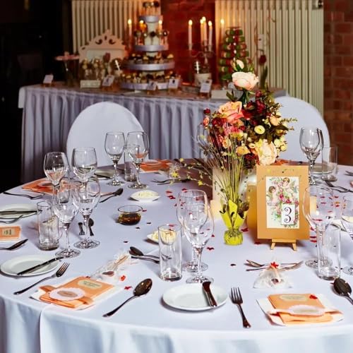 Amscan Gold Foil Spray Table Centerpieces - 12\" (Pack of 12) - Easy to Display Gold Decorations - Ideal Table Decorations and Party Supplies for Christmas Decorations, Wedding, New Year\'s Eve & More - Thumbnail 3