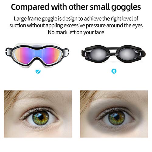 Zenottic Kids Swimming Goggles For Boys And Girls Anti Fog Mirror Coating Lens #TOP3