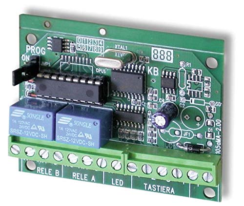 Hiltron KB Carte de contrôle utilisable en association avec KBC, KBM, KBT ou KBSS pour les systèmes d'alarme d'insertion/désarmement