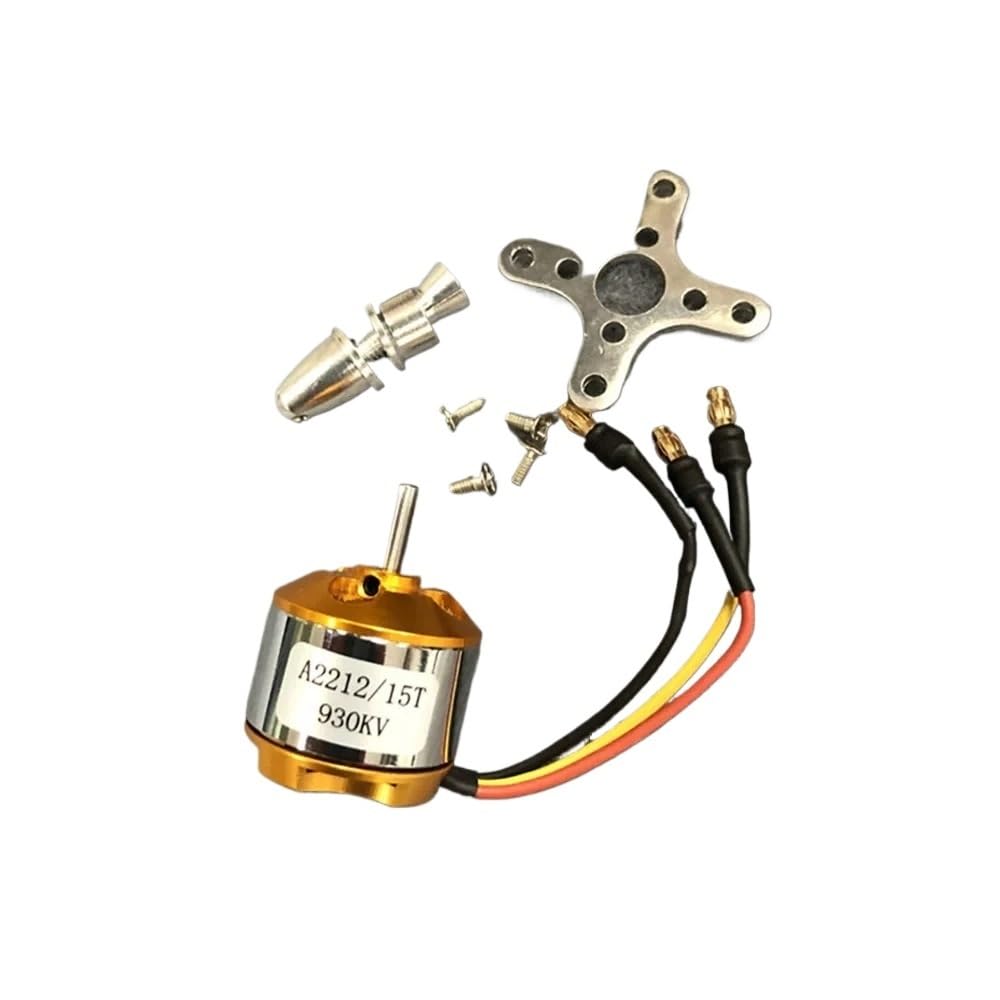 1 Pz A2212 Motore Brushless 930/1000/1400/2200/2450KV For Aereo RC Aereo Multi-elicottero Motore Brushless Outrunner(930KV)