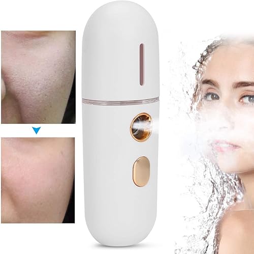 Miniatura 5 de Rociador facial de niebla, mini vaporizador facial portátil, hidratante para exteriores para mujeres y niñas en interiores
