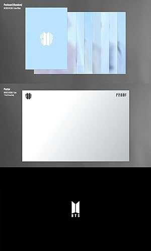 Miniatura 6 de BTS - Proof Standard Edition incl Album Package Folded Poster Extra Photocards