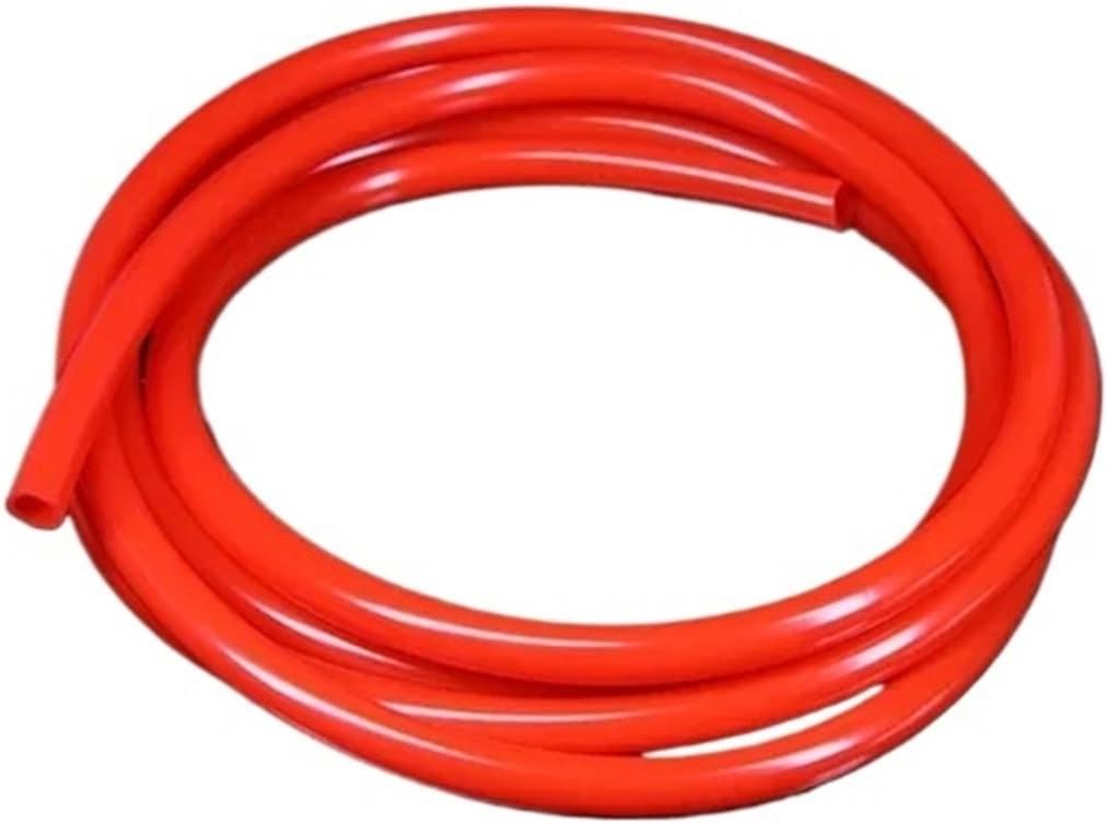 1meter Silicone ID 1 2 3 4 5 6 7 8 9 10 12 14 16 18 20 25 32mm Flexible Rubber Hose Drink Water Connector Tubing(Red,1 METER_ID 32MM X OD 38MM)