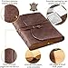 Hotcinfin Leather Bound Journal for Men/Women, Rustic Vintage Handmade Large Writing Notebook with 240 Kraft Lined Pages(6x8 inches), Business/Travel Daily Notepad Sketchbook Gift - Brown