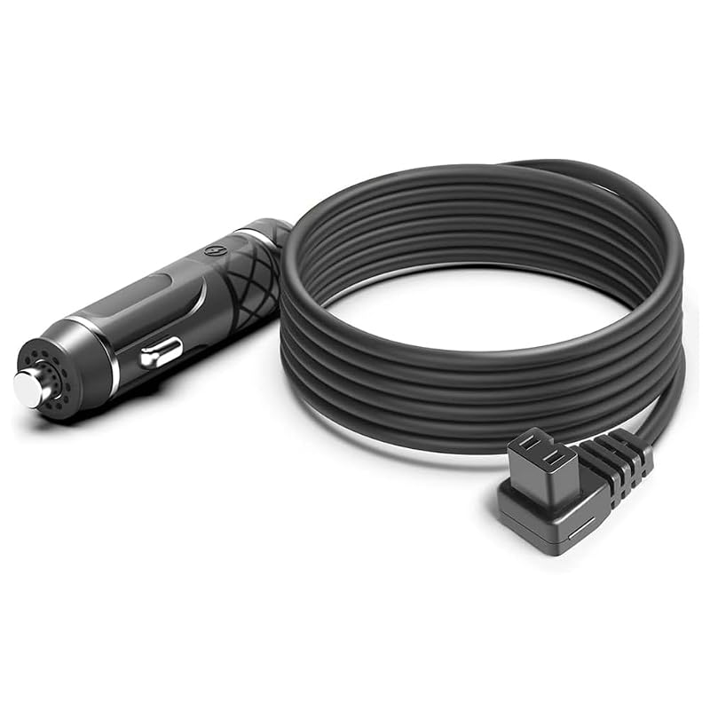 Cabo de alimentação DC 12 V/24 V com plugue para acendedor de cigarro, compatível com refrigeradores automotivos Dometic, Alpicool, ARB, ICECO e outros, 2 m, CASIMY