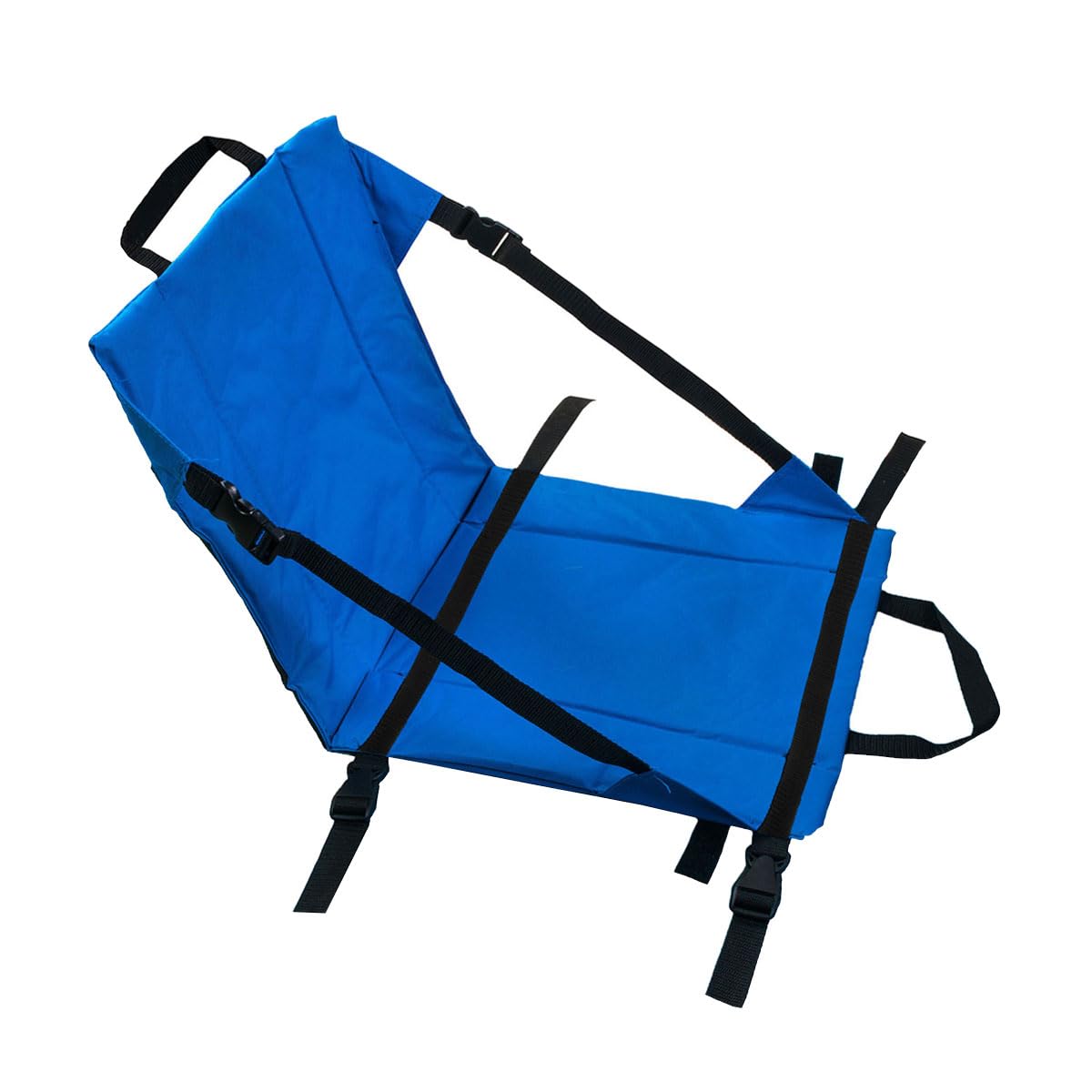 Asiento universal para kayak SUP, para tabla de surf de remo, color azul, se adapta a todas las tablas de SUP, no requiere anillas en D ni mosquetones de metal para el montaje. Fácil instalación con 2