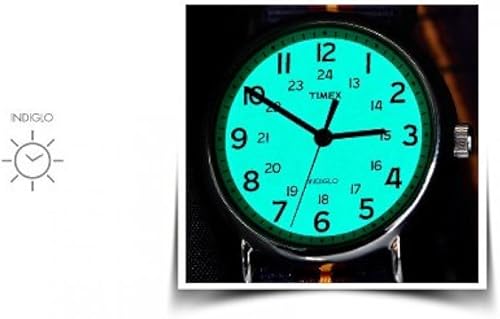 Miniatura 3 de Timex Reloj de cuarzo para hombre Weekender Slip Through con esfera blanca analógica y correa de nailon azul T2P142, Azul, Amarillo, Reloj de cuarzo