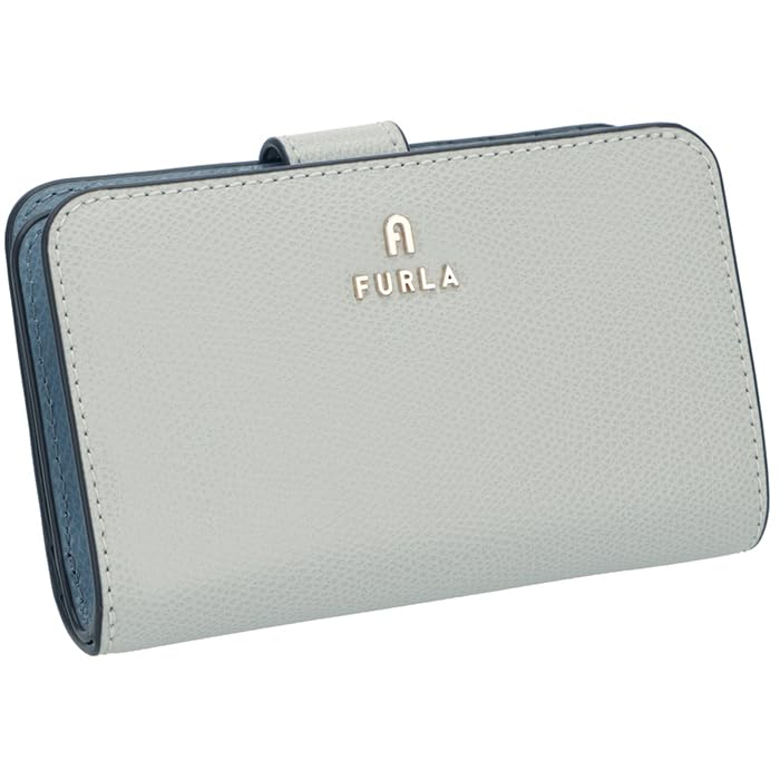 Amazon | [フルラ] 財布 二つ折り ミディアム カメリア コンパクト財布