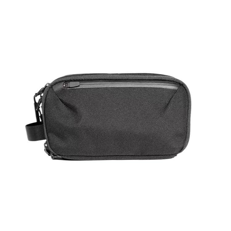 Trousse De Toilette Trousse de Toilette résistante à l'eau en Nylon Performance Kit d'organisation Efficace à Deux Compartiments Trousse Toilette(Nylon)