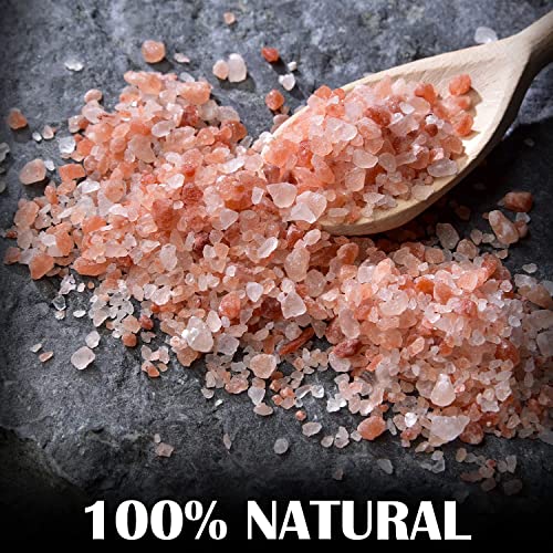 Himalayan Chef Pink Himalayan Salt Coarse Grain, Plastic Jar - 5 Lbs. For Refill Grinders #TOP1