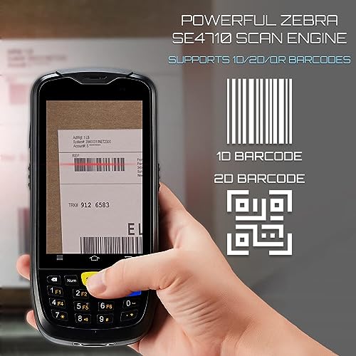 Image of Chainway C6000 Wireless Pistol Grip Barcode Scanner Handheld | SE4710 2D /1D /QR Code Reader, Keyboard, WiFi, Bluetooth | for Inventory Scanning (Build Your Own)