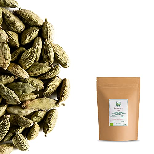 Kardemom Groene Peulen Gourmet Bio - Intens Aromatisch - Harsachtige Geur Peul - Kardemom 100g - Afbeelding 5