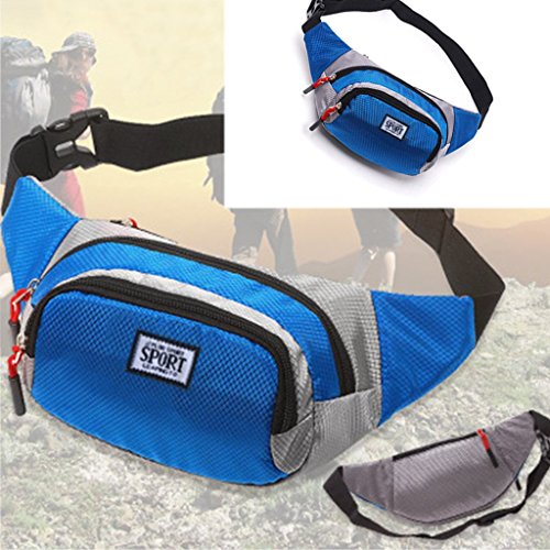 Jiamins Borsa da sport marsupio Città di Sport