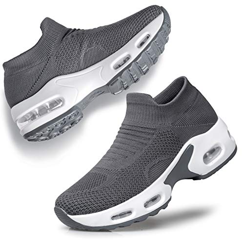 YHOON Air Cushion Slip-On Walking Shoes